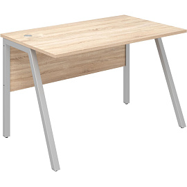 Стол прямой Рондо (дуб альпийский/серый, 1180х750х750 мм)