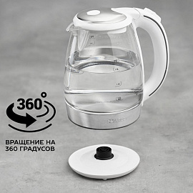 Чайник электрический Scarlett SC-EK27G37 белый