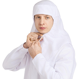 Балаклава для пищевых производств ТиСи с вентиляцией белая