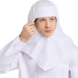 Балаклава для пищевых производств ТиСи с вентиляцией белая