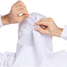 Балаклава для пищевых производств ТиСи с вентиляцией белая