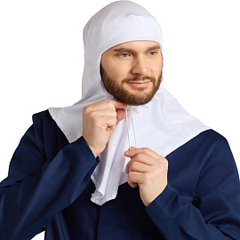 Балаклава для пищевых производств с вентиляцией белая