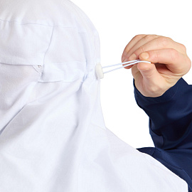 Балаклава для пищевых производств с вентиляцией белая