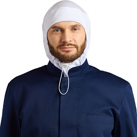 Балаклава для пищевых производств с вентиляцией белая