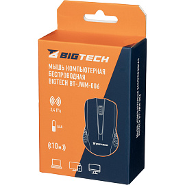 Мышь беспроводная ProMega jet/BigTech BT-JWM-006/E-WM861 чёрная