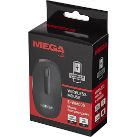 Мышь беспроводная ProMega jet/BigTech E-WM005 черная