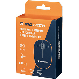 Мышь беспроводная ProMega jet/BigTech BT-JWM-004/EWM1730 чёрная