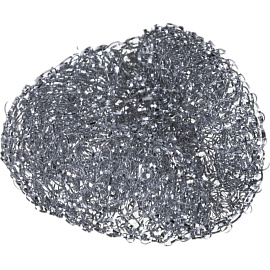 Губка-мочалка для посуды металлическая 8x8 см 12 г (5 штук в упаковке) фото Губка-мочалка для посуды металлическая 8x8 см 12 г (5 штук в упаковке)