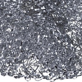 Губка-мочалка для посуды металлическая 8x8 см 12 г (5 штук в упаковке) фото Губка-мочалка для посуды металлическая 8x8 см 12 г (5 штук в упаковке)