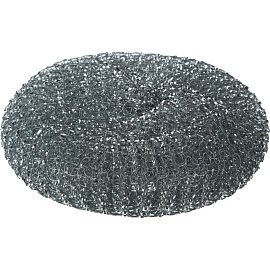 Губка-мочалка для посуды Luscan Professional металлическая 11x11 см 60 г фото Губка-мочалка для посуды Luscan Professional металлическая 11x11 см 60 г