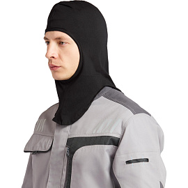 Балаклава-подшлемник трикотажная чёрная