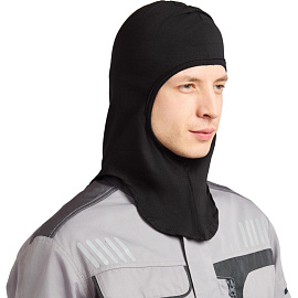 Балаклава-подшлемник трикотажная чёрная