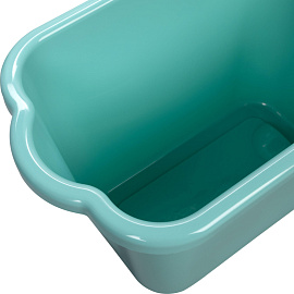 Ведро Idea 9.5 л пластик голубое (сливной носик)