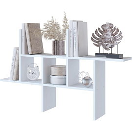 Полка настенная Сокол ПК-6 (белая, 1139х196х677 мм)