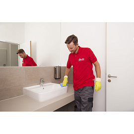 Салфетки хозяйственные Vileda Professional р-МикронКвик микрофибра 40х38 см 135 г/кв.м синие (5 штук в упаковке)