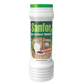 Средство для дачных туалетов Sanfor Антизапах 400 г