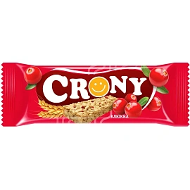 Батончики мюсли Crony Клюква (12 штук по 50 г)