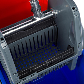 Тележка уборочная 2-ведерная с отжимом 2x26 л