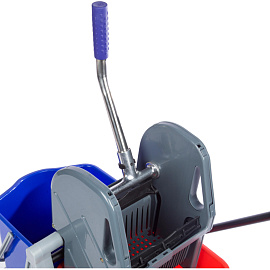 Тележка уборочная 2-ведерная с отжимом 2x17 л