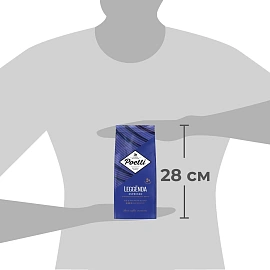 Кофе в зернах Poetti Leggenda Espresso арабика 100% 1 кг (пакет)