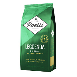 Кофе молотый Poetti Leggenda Original 250 г (пакет)