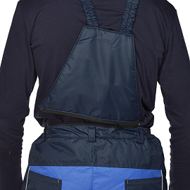 Брюки рабочие зимние мужские Nайтстар Алькор со светоотражающим кантом синие из ткани Lokker (размер 56-58, рост 182-188)