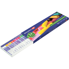 Пастель масляная художественная BRAUBERG ART CLASSIC, 24 цвета, круглое сечение, 181448 фото Пастель масляная художественная BRAUBERG ART CLASSIC, 24 цвета, круглое сечение, 181448