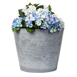 Горшок для цветов GreenShip 18 л светло-серый (33x35 см)