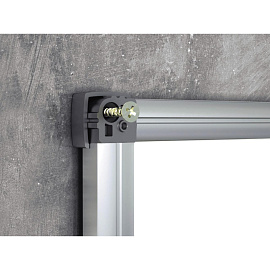 Доска магнитно-маркерная Комус Premium 90x120 см односекционная с лаковым покрытием (полочка для маркеров)