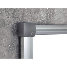 Доска магнитно-маркерная Комус Premium 90x120 см односекционная с лаковым покрытием (полочка для маркеров)