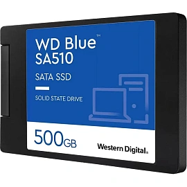 SSD накопитель Western Digital Blue SA510 500 ГБ (WDS500G3B0A)