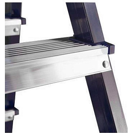 Стремянка стальная/алюминиевая 2x3 ступени Алюмет MD8203