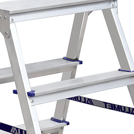 Стремянка алюминиевая 2x3 ступени Алюмет AD7203