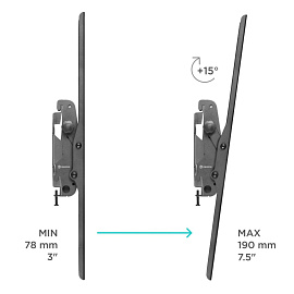 Кронштейн Onkron UT4 черный