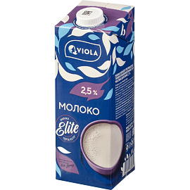 Молоко Viola ультрапастеризованное 2.5% 973 мл