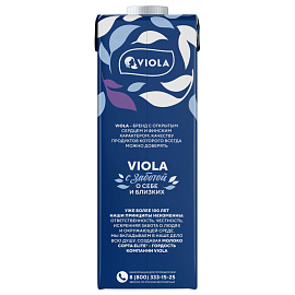 Молоко Viola ультрапастеризованное 2.5% 973 мл