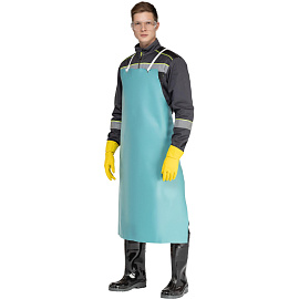 Фартук защитный КЩС ЩИТ-2 ПВХ зеленый 0.5 мм, ПС