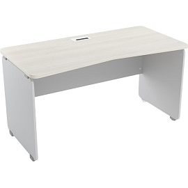 Стол прямой Easy Contour (дуб шамони светлый, 1600х700х740 мм)