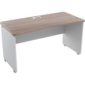 Стол прямой Easy Contour (дуб шамони тёмный, 1600х700х740 мм)