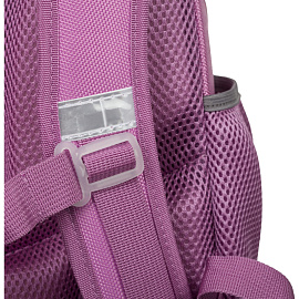 Ранец Комус Класс (№1 School) Basic Enjoy анатомический розовый вышивка с двумя отделениями