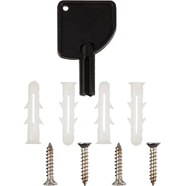 Дозатор (диспенсер) для жидкого мыла механический Luscan Professional Etalon пластик черный 2x550 мл