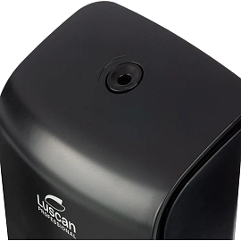 Дозатор (диспенсер) для жидкого мыла механический Luscan Professional Etalon пластик черный 2x550 мл