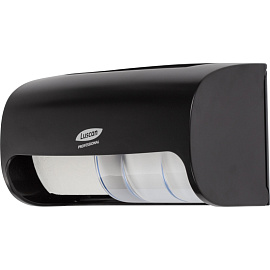 Диспенсер для туалетной бумаги рул Luscan Prof Etalon Doublemini чер 151067