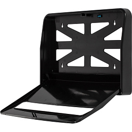 Диспенсер для покрытий на унитаз Luscan Professional Etalon пластиковый черный