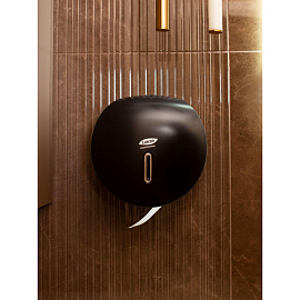 Диспенсер для туалетной бумаги в рулонах Luscan Professional Etalon пластиковый черный