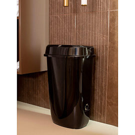 Контейнер для мусора подвесной Luscan Professional 12 л пластик чёрный (51.8x41.39x19.5 см) фото Контейнер для мусора подвесной Luscan Professional 12 л пластик чёрный (51.8x41.39x19.5 см)