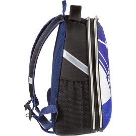 Ранец Комус Класс (№1 School) Light Hockey черный с двумя отделениями