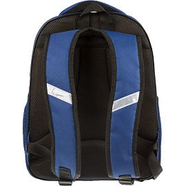 Ранец Комус Класс (№1 School) Light Moto freestyle синий с одним отделением