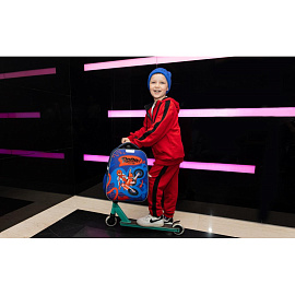 Ранец Комус Класс (№1 School) Light Moto freestyle синий с одним отделением