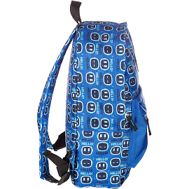 Рюкзак Комус Класс Shape Robot Hello синий